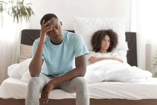 Man upset about ED symptoms Lincoln