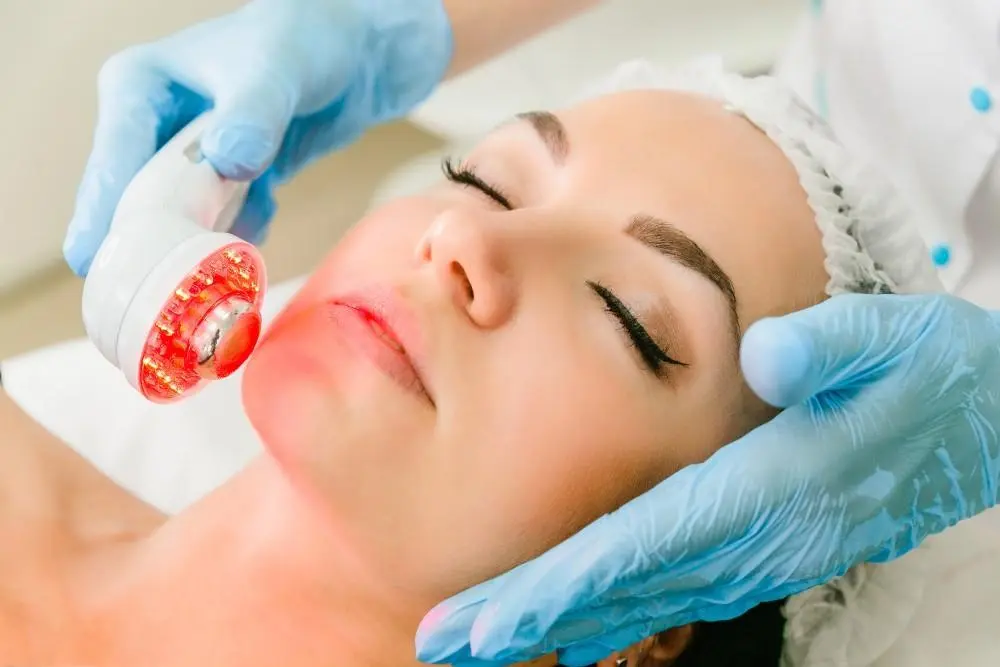 woman having non-surgical Morph8 treatment Lincoln