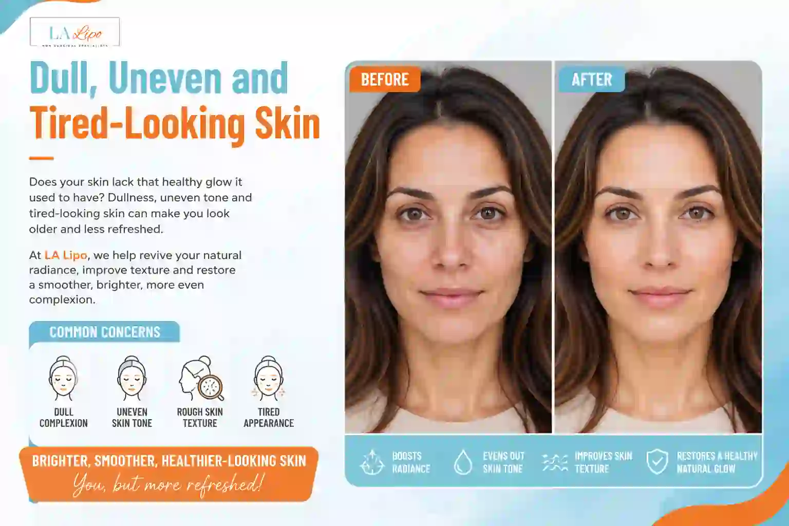 Sign #5: Dull, Uneven and Tired-Looking Skin Lincoln